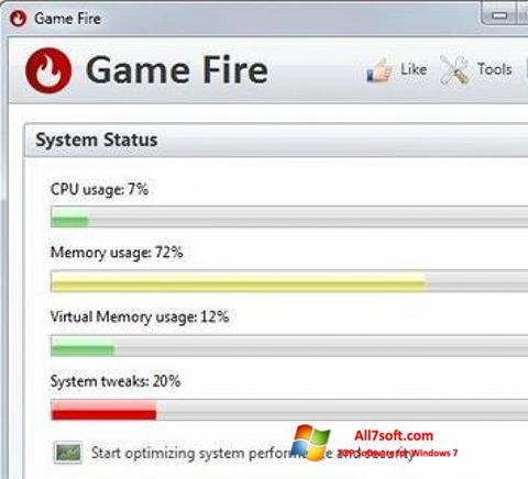 Screenshot Game Fire per Windows 7