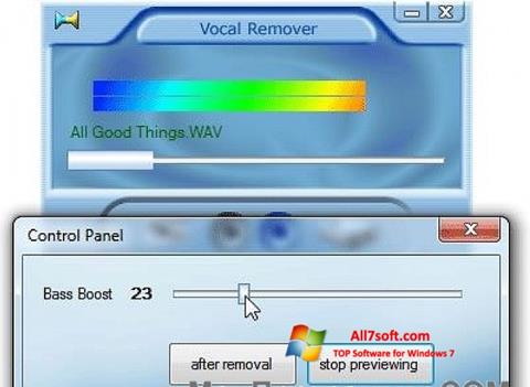 Screenshot Yogen Vocal Remover per Windows 7