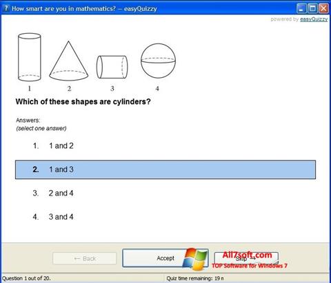 Screenshot easyQuizzy per Windows 7