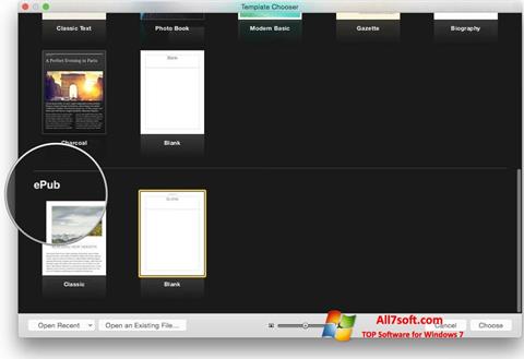 Screenshot iBooks per Windows 7