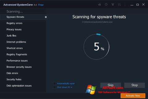 Screenshot Advanced SystemCare Pro per Windows 7