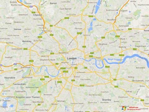 Screenshot Google Maps per Windows 7