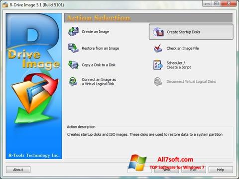 Screenshot R-Drive Image per Windows 7